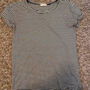Black and white Striped shirt